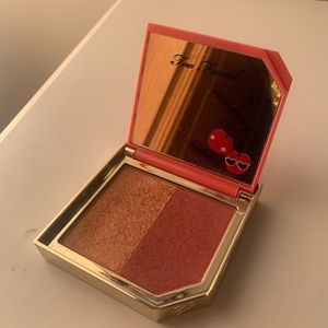Too Faced Fruit Cocktail Blush Duo in Cherry Bomb